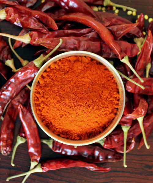 Chili Powder or Lal Mirchi