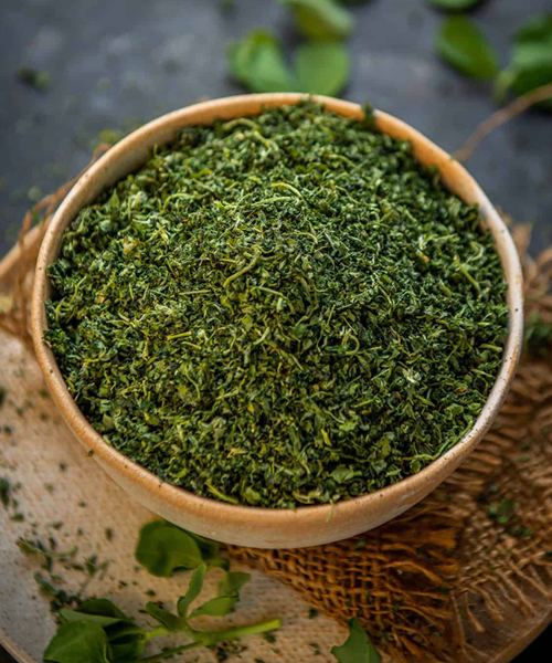 Fenugreek leaves